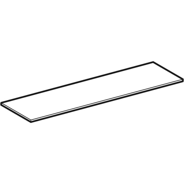 Geberit Glaseinlegeboden Mitte f. Option Plus Spiegelschrank, Breite 90 cm