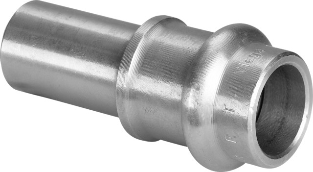 Viega Reduzierstück mit SC Sanpress 2215.1NC in 15x14mm Rotguss