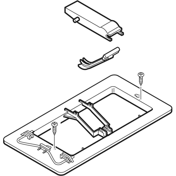 Geberit Befestigungsrahmen f. 300T BetPl.