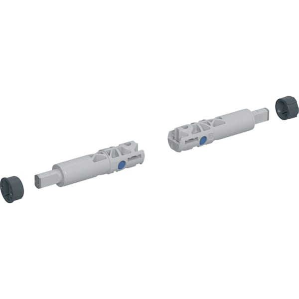 Geberit Set EasyMount-Scharniere für WC-Sitz Absenkautomatik, QuickRelease mechanisch