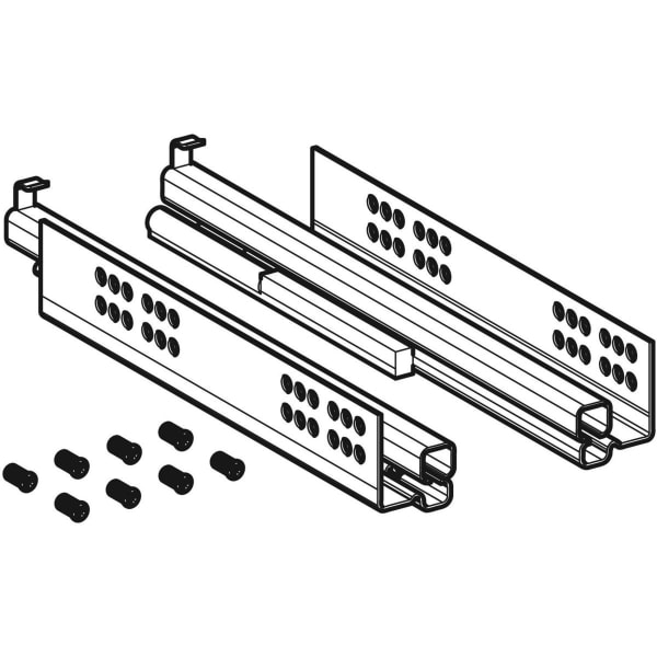 Geberit Schubladenschienen Set iCon verkürzte Ausladung