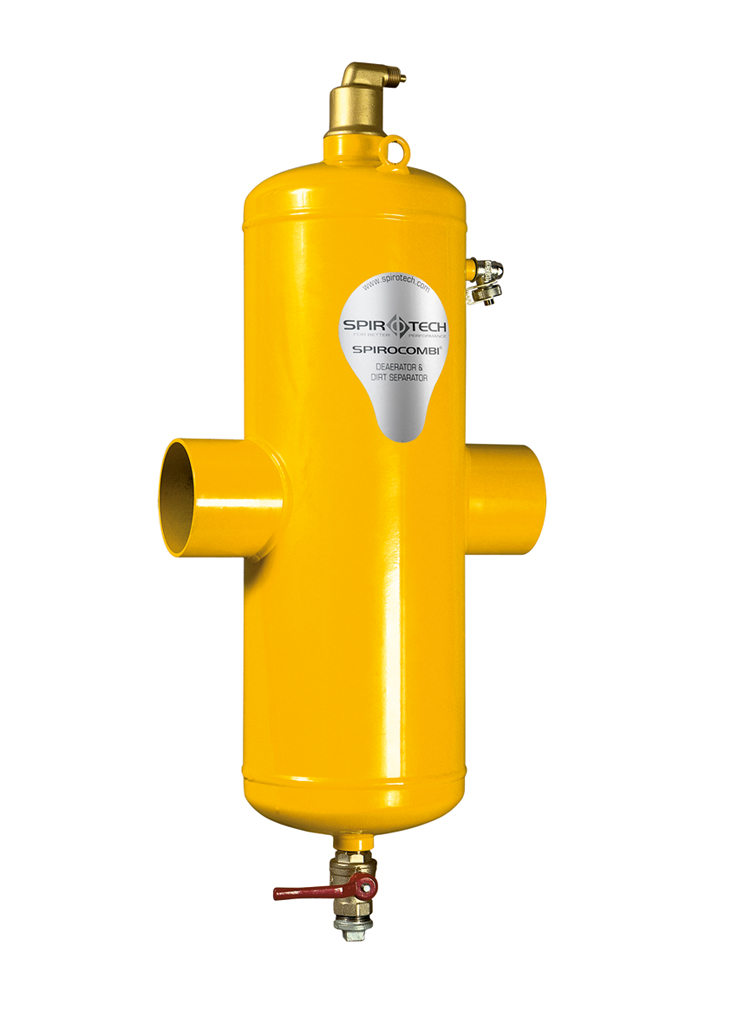 Spirotech Luft- u. Schlammabscheider SpiroCombi DN 50 - Schweißst., 10 bar / 110 Grad