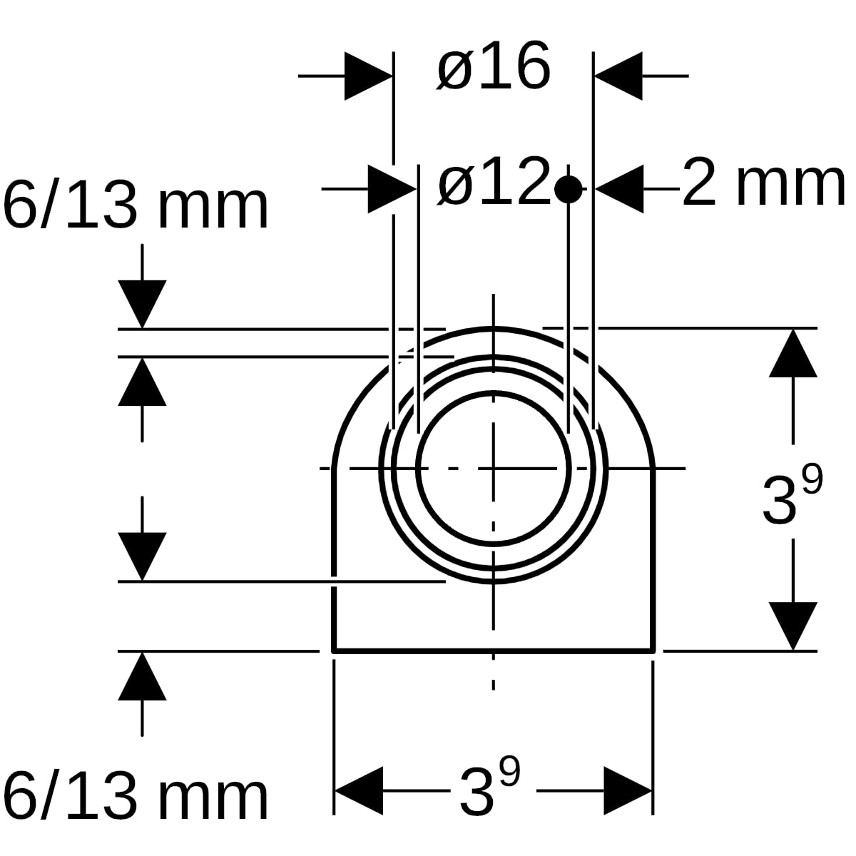 Geberit Systemrohr ML, Therm, exz. Bj 2024 vorgedämmt 13mm Rolle d16 L:50m grau