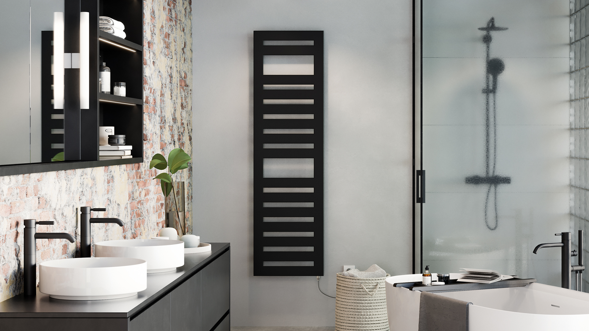 Zehnder Design-HK Metropolitan Spa elektr.IHE METSS180060EAZD 1800x39x600 Light Beige