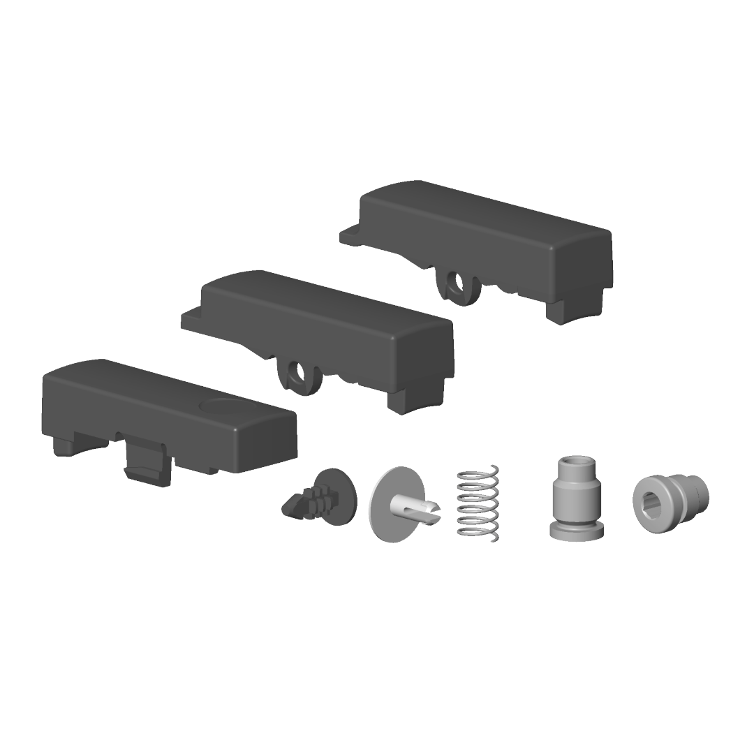 Dornbracht Reparaturset für Thermostatgriff ERSATZTEILE 90213301100 schwarz