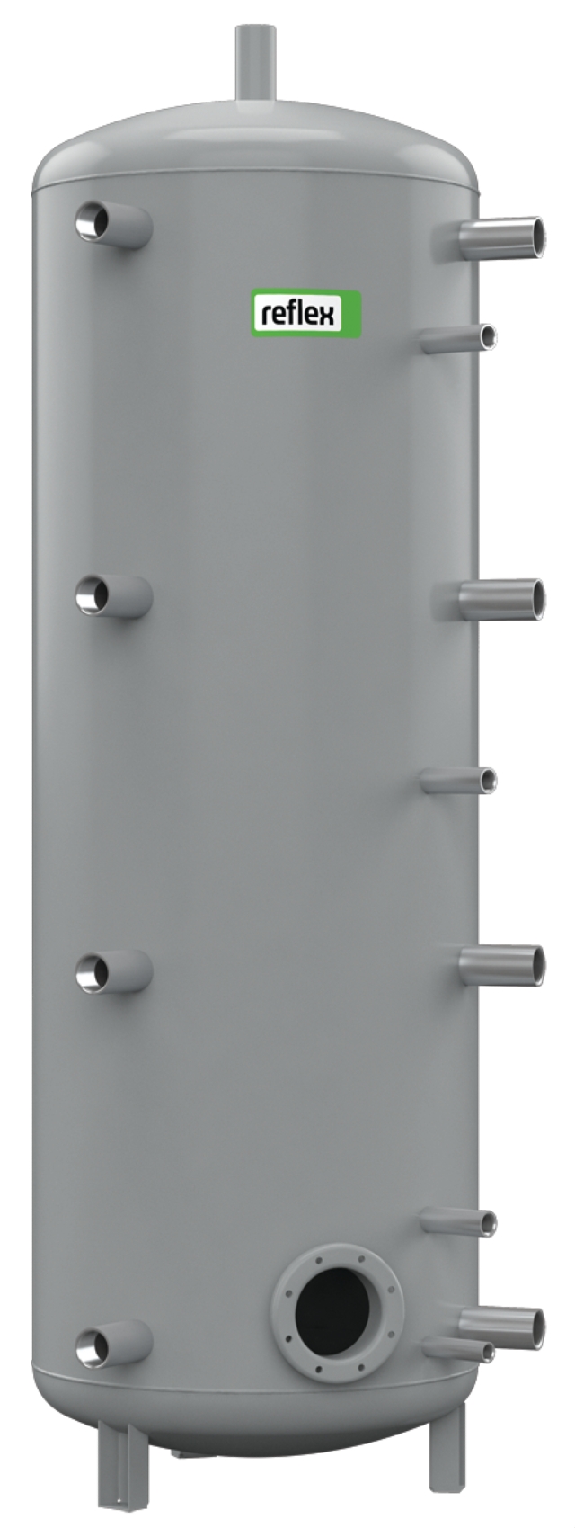Reflex Pufferspeicher ohne Dämmung Storatherm Heat H 500/R, 3 bar Reflex Pufferspeicher ohne Dämmung Storatherm Heat H 500/R, 3 bar