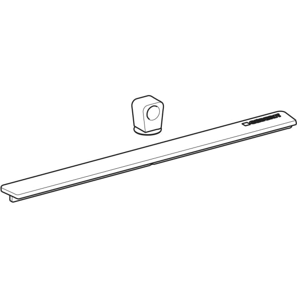 Geberit CleanLine 50 Duschrinne Abdeckung, Edelstahl gebürstet