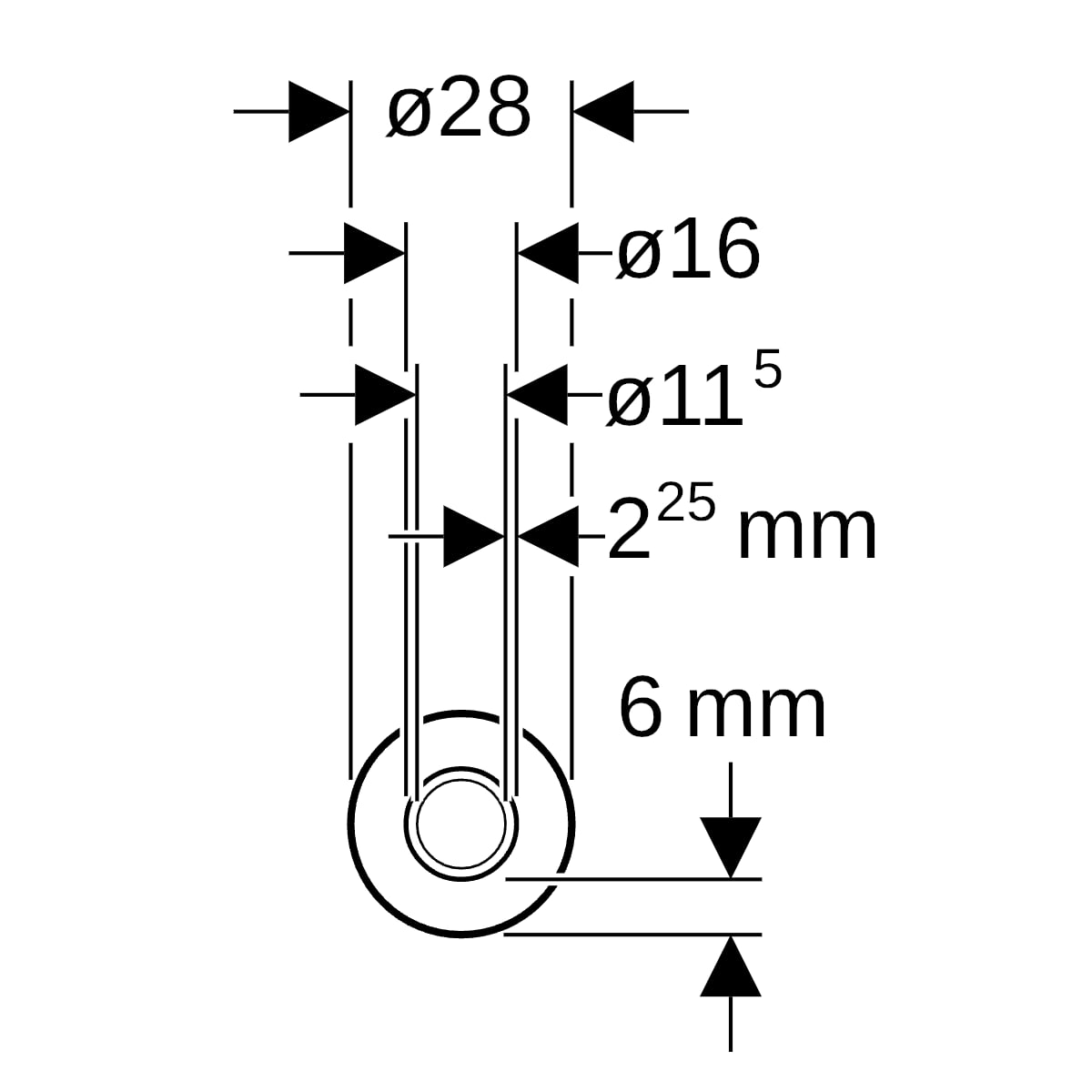 Geberit Mepla Systemrohr ML, rund vorgedämmt d16 L50m, Dämmung 6mm