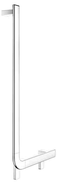 KEUCO Winkelgriff 90 Grad AXESS 35006, li. 381/851mm verchr.