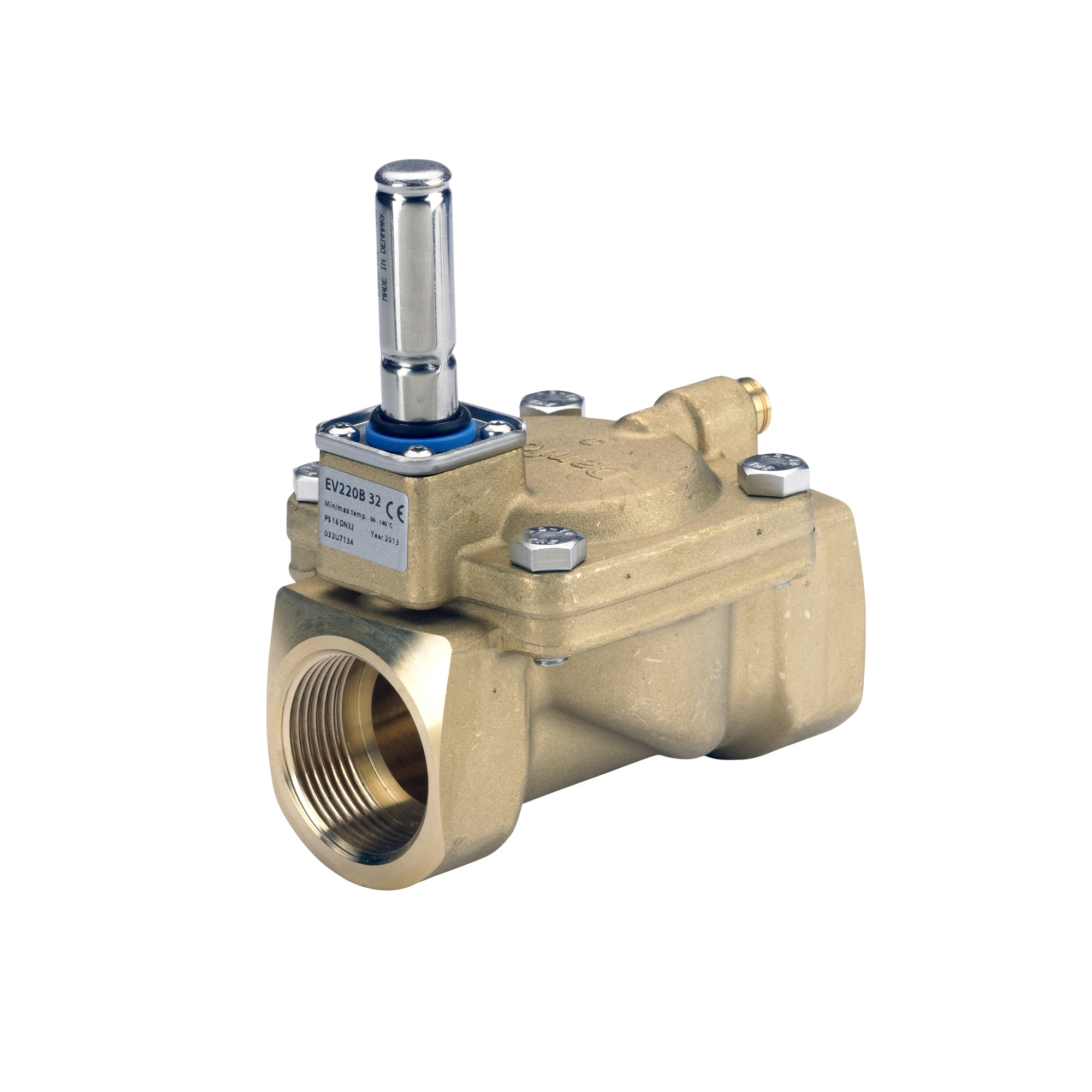 Danfoss Magnetventil EV 220B 32B G 1 1/4, kvs 16,0, servogesteuert, NO