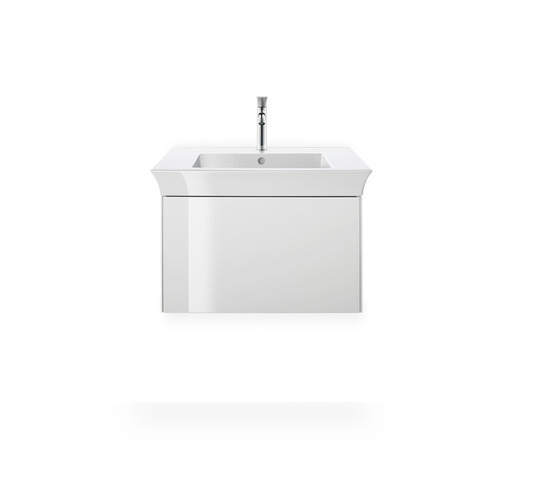 Duravit WT/MWT White Tulip, 750mm, weiß m.ÜL,1 HL,u.glasiert,Rückw.geschl.