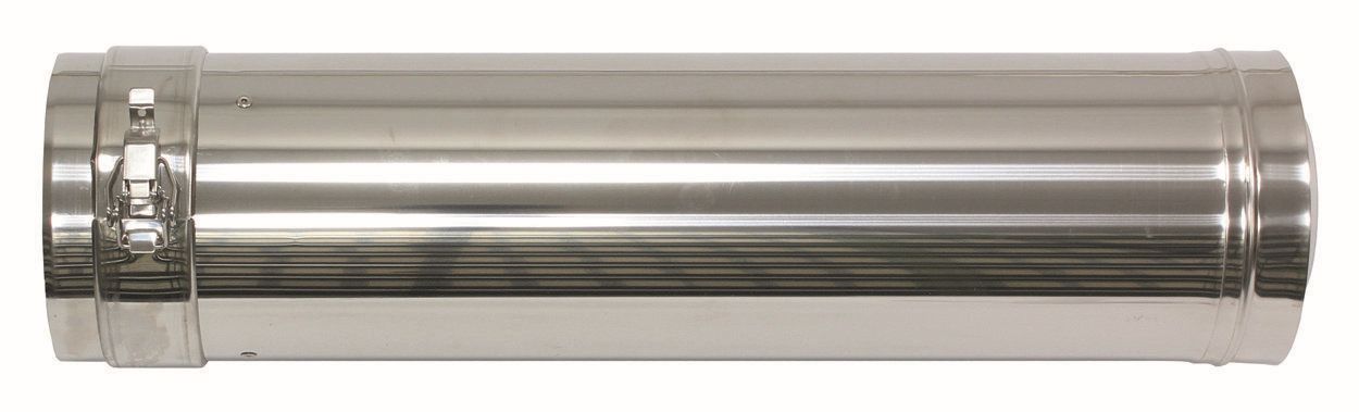 Vaillant Verlängerung 0,5 m 80/125 mm für Fassadenverlegung konz. PP/Edelstahl