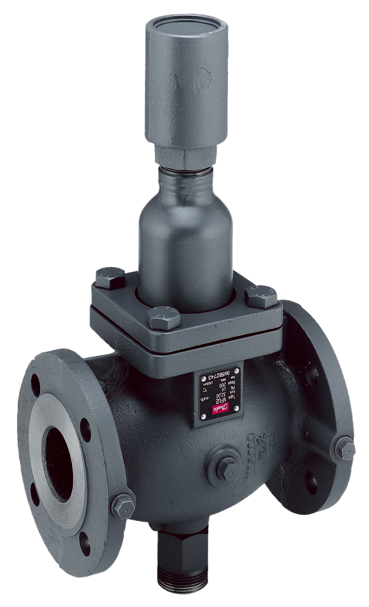 Danfoss Durchgangsventil VFU2 DN50 Kvs 32,0, PN16, GG-25, Flansch