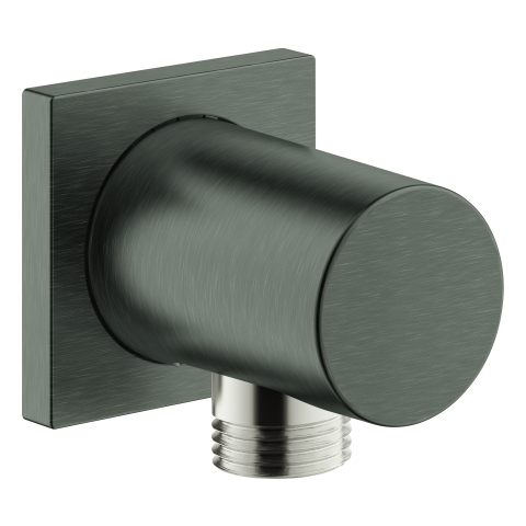 GROHE Wandanschlussbogen Rainshower 27076 Außengewinde hard graphite geb.
