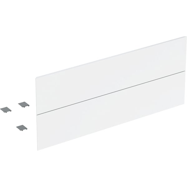Geberit Set Schubl.-Frt für ONE US, 2 Schubl. für WT B: 120cm, weiß glänzend