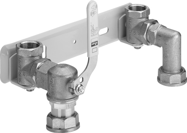 Viega Montageeinheit G2343.1S in R1 x Rp1 x (2,5m3) Stahl