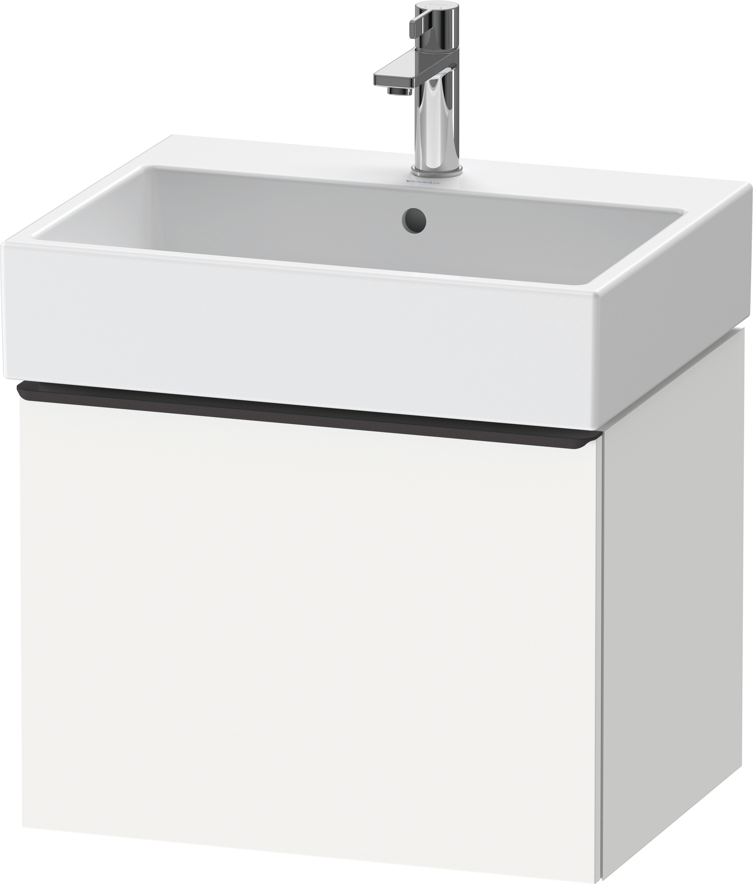 Duravit D-Neo WTU,Wdh,Ausz:1,Gr:Diamant Schw. 584x442x440mm,Weiß Matt,Dekor