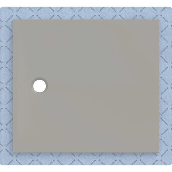 Geberit CleanFloor30 Duschfläche 110 x 100 cm integriert, mit Dichtvlies, grau matt