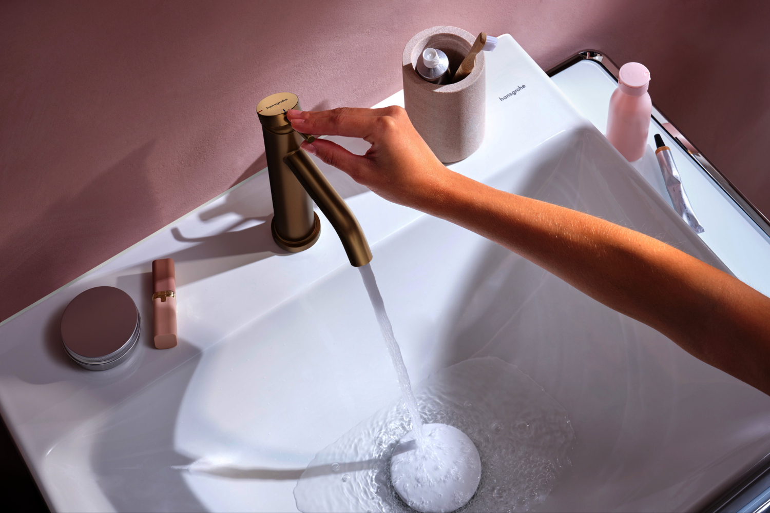 Hansgrohe WTM 110 Tecturis S CoolStart  EcoSmartu.  ohne Ablaufgarnitur BBR