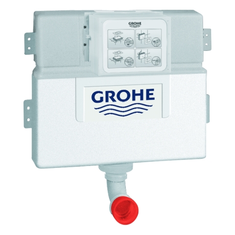 GROHE WC-Wandeinbau-Spülkasten 38422 0,82 m Bauhöhe Spülmenge 6 - 9 Liter