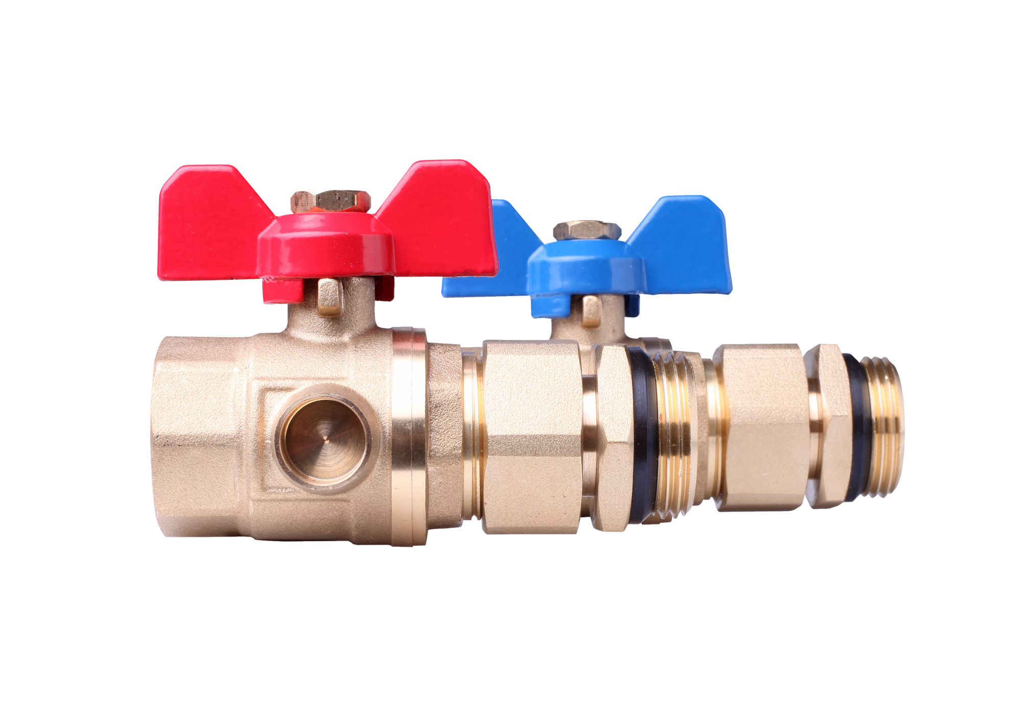 Danfoss Kugelhahn 1'' mit Verschraubung