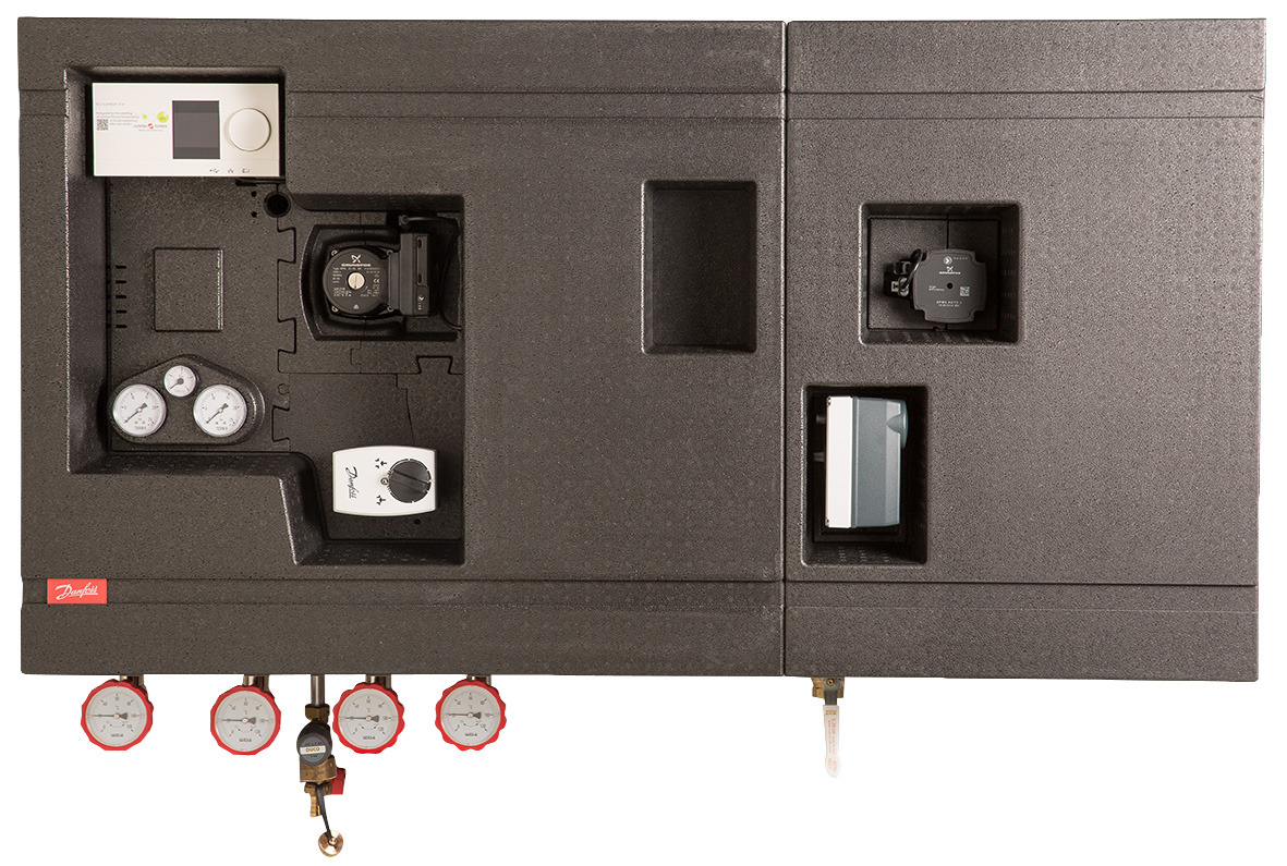 Danfoss Hausstation Compact 28 VVX-FI SLS 1-2, PWH:39kW-H:69kW, TR-STW, HE-STW