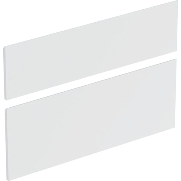 Geberit Set Schubladenfront für Unterschrank B:90cm, weiß matt