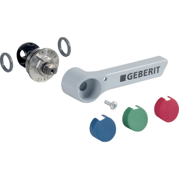 Geberit Set Oberteil mit Betätigungshebel DN15 für Geberit Mapress Kugelhahn