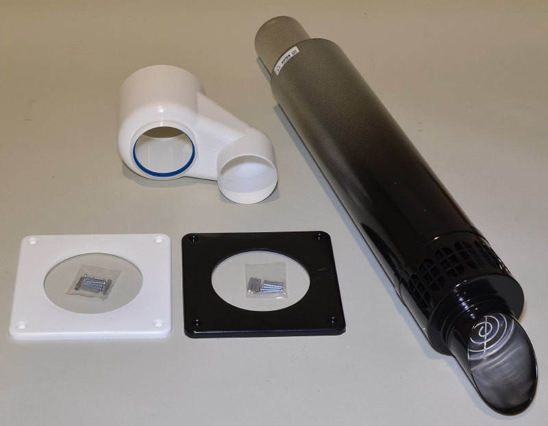 LAS-Luft-Abgas-System, inkl. Windschutz, GPC/GPS LAS-Luft-Abgas-System, inkl. Windschutz, GPC/GPS