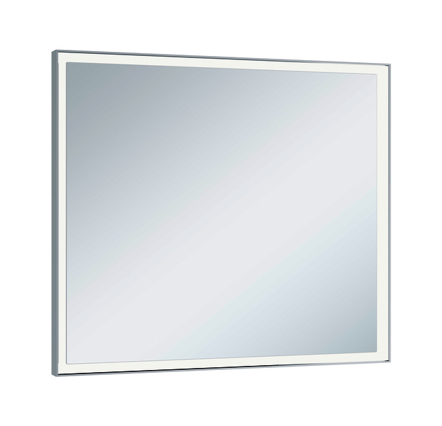 KEUCO LS R. Lumos 14598, Spiegelheizung,silb-elox.,800x650x60mm