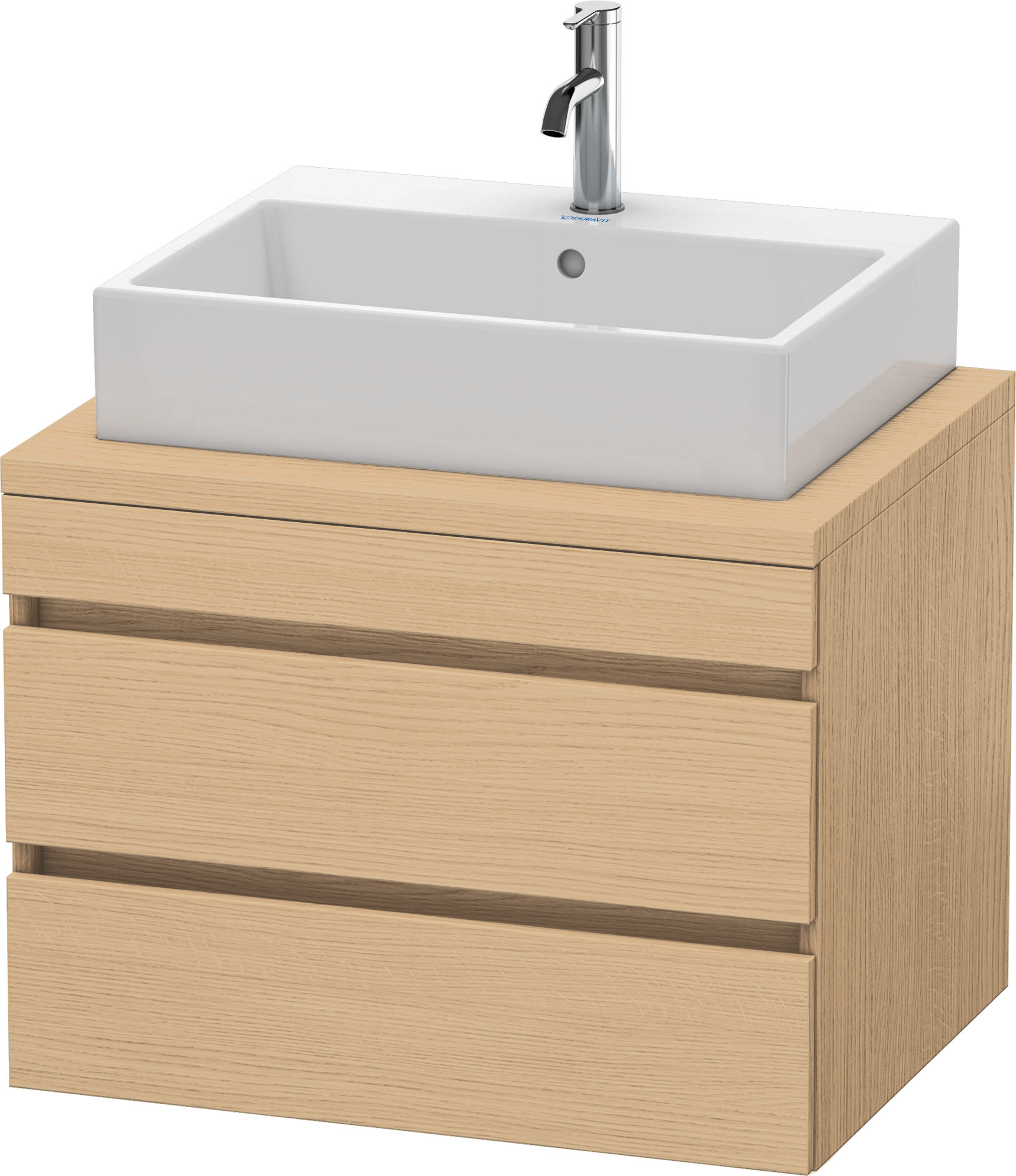 Duravit WTU DuraStyle f. Konsole 512x700x548 2SchKa, Eiche Natur