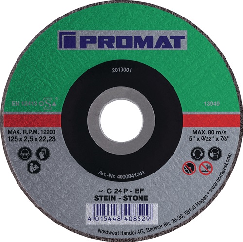 Trennscheibe D230x3mm ger.STE Bohr.22,23mm PROMAT Trennscheibe D230x3mm ger.STE Bohr.22,23mm PROMAT