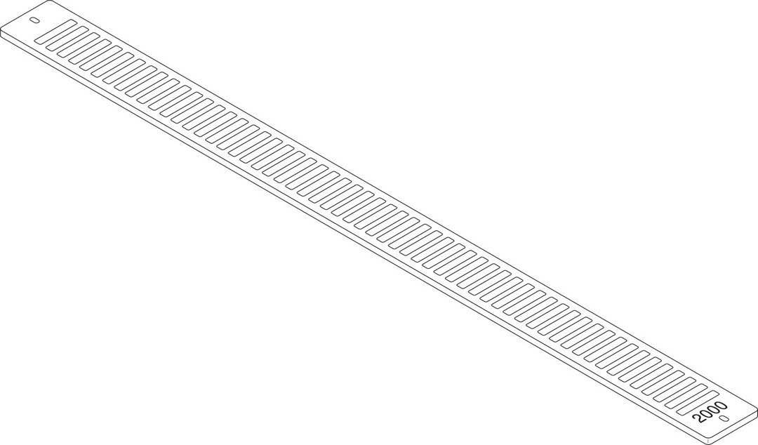 BOSCH Ersatzteil TTNR: 87183402200 Aufsteckgitter 21S-2000 RAL9016 everp