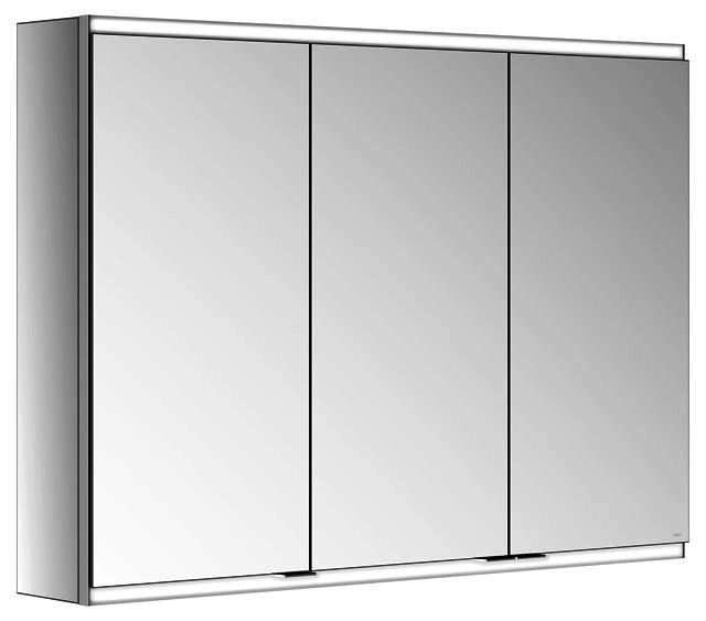 KEUCO Royal Modular 2.0 SPS, bel. 80031, Vorb,2Steckd,sb-elox,1000x700x160mm