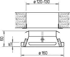 Helios MTVA 125 Metall-Tellerventil Abluft