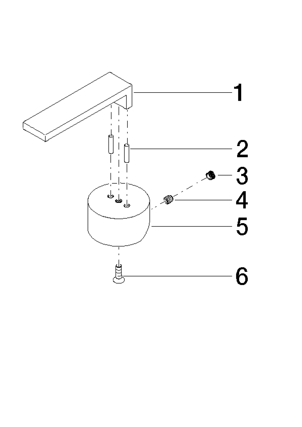 DO Griff ERSATZTEILE 90207804000 30 x 40 x 95 mm Platin gebürstet