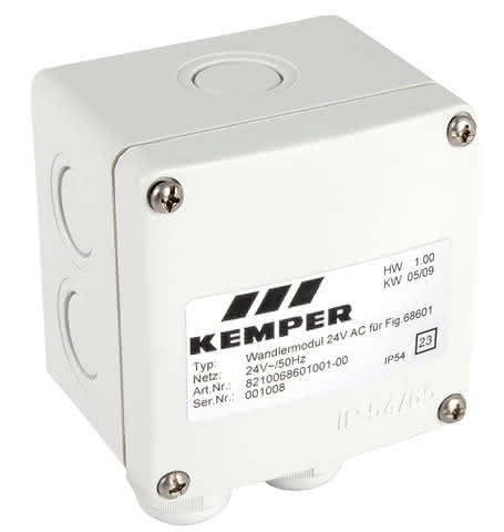 KEMPER KHS Wandlermodul für KHS VAV-plus Eing.24 V AC, Ausg. 24 V DC KEMPER KHS Wandlermodul für KHS VAV-plus Eing.24 V AC, Ausg. 24 V DC
