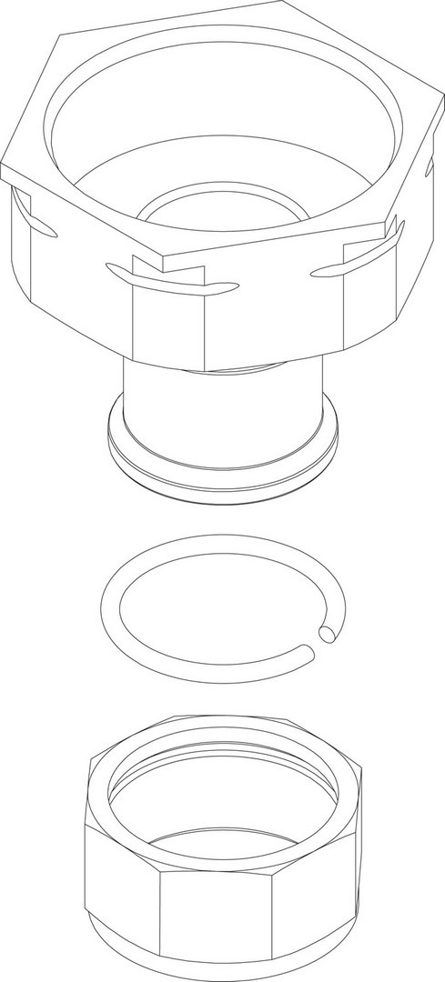 BOSCH Ersatzteil TTNR: 87186454830 Adapter Set Pumpe