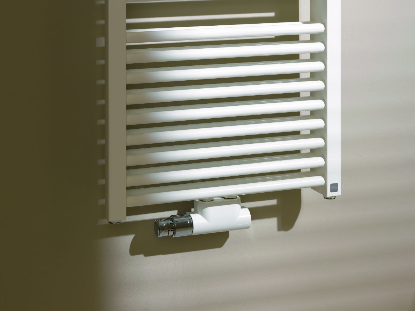 Kermi Duett BH 1796x74x634mm QN1567, schwarz soft (RAL 9005 MT)
