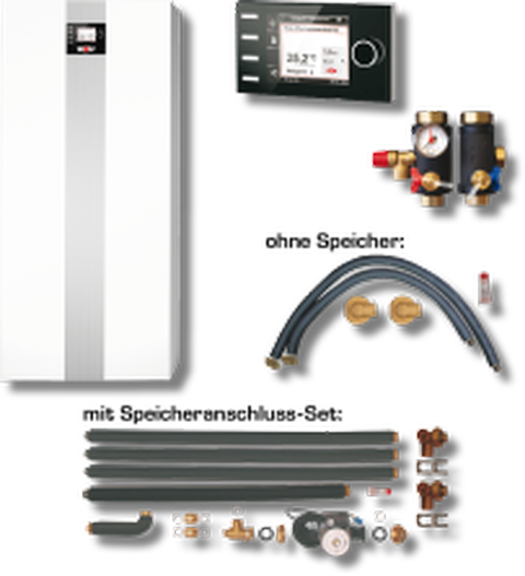 Wolf Paket Ölbrennwert COB-2-40 B30 Ausführung Mischerkreis, BM-2