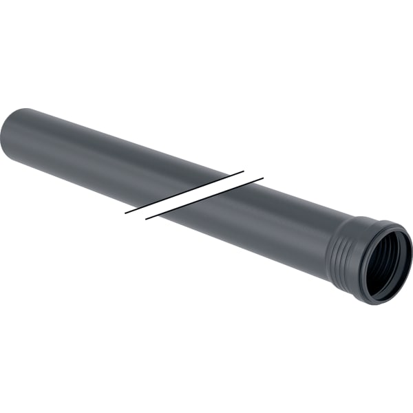 Geberit Silent-Pro Rohr mit Muffe d75mm L25cm
