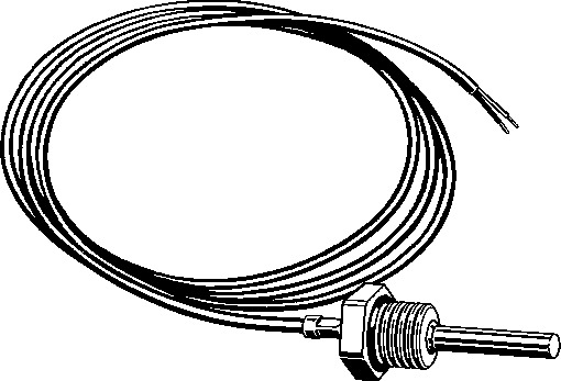 Viega Temperatursensor AquaVip 2245.67 aus Edelstahl in G 1/4 x 36,5