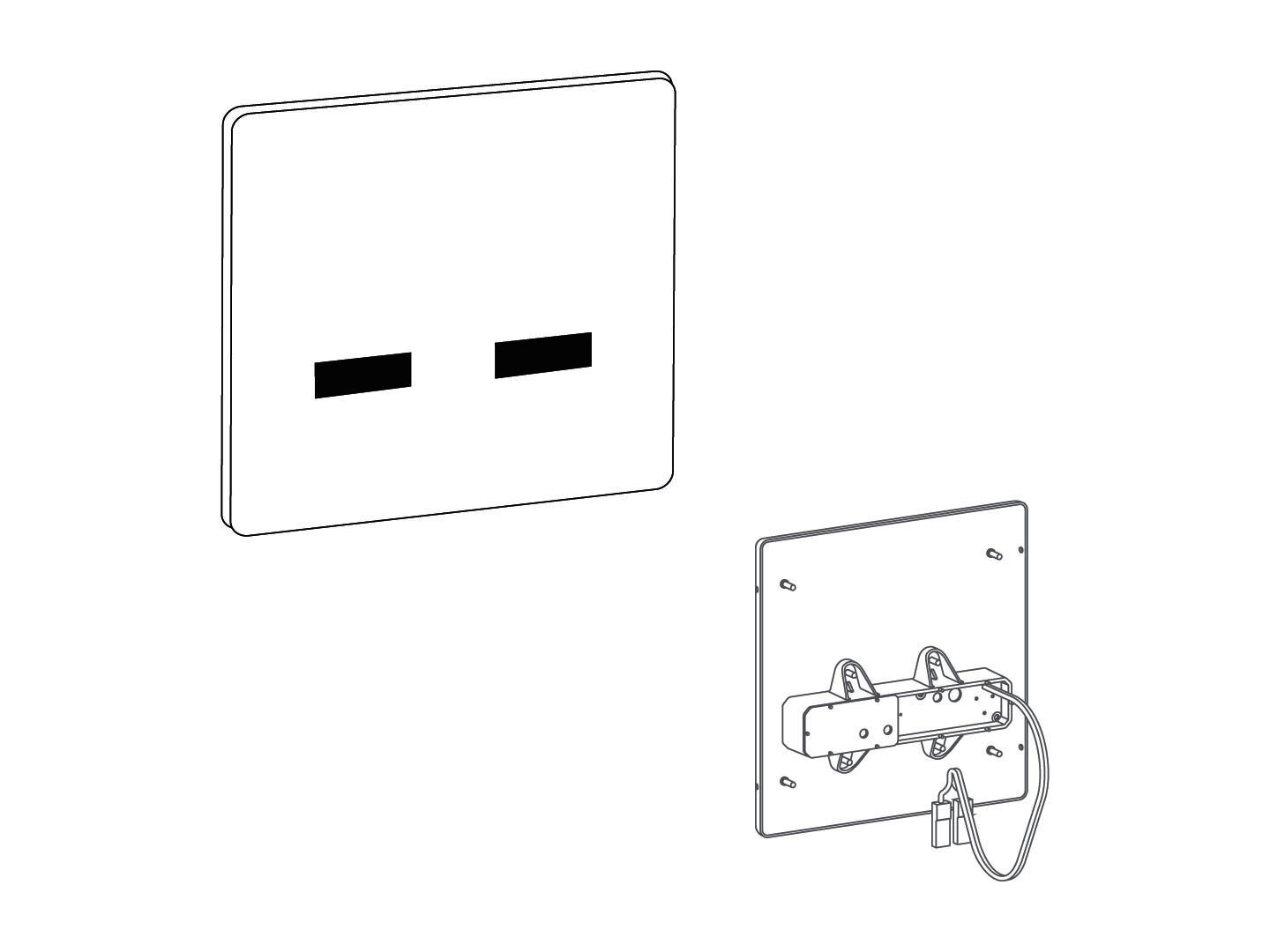 Reparatur-Set RS 620 Urinal-Elektronik
