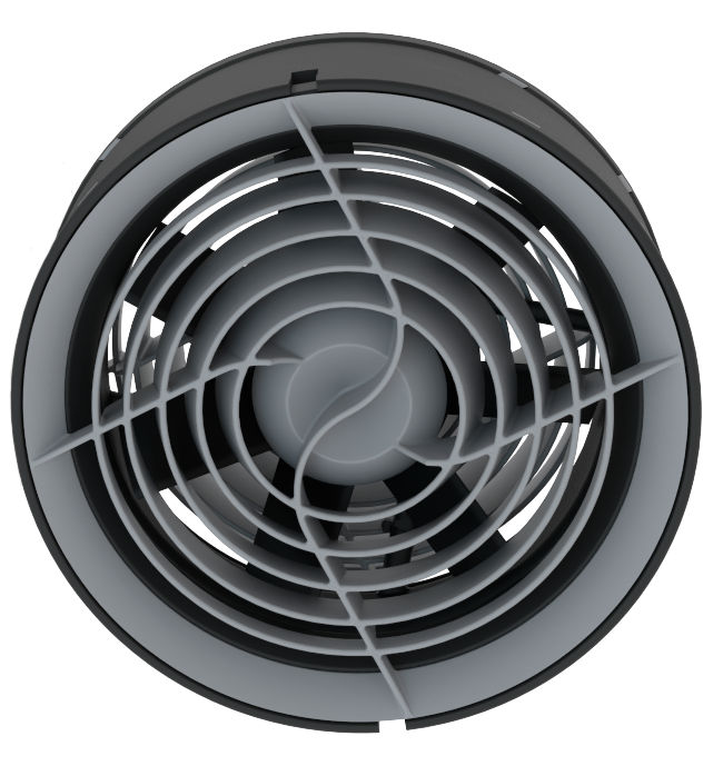 Kermi x-well D13 Ventilatoreinheit inkl. Griffschutz und Vorwärmeübertrager