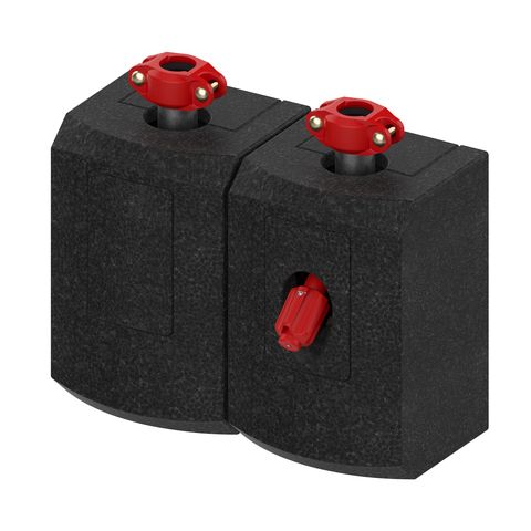 Flamco Absperrset für Flamco-UK mit Isolierung DN 40