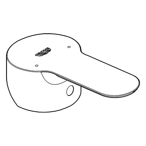 GROHE Hebel 46698 chrom