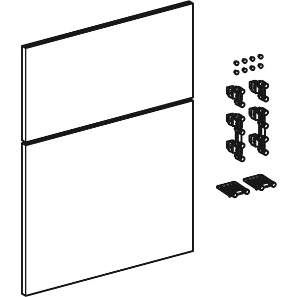 Geberit Schubladenfront Set für iCon Seitenschrank B:45cm, Eiche natur