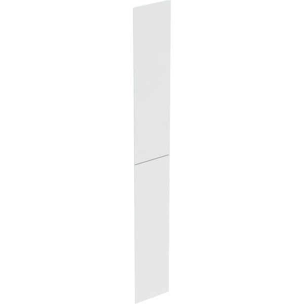 Geberit Set Schubl.-Frt f. Acanto Hochschrank mit 2 Auszügen, B:24cm, weiß matt
