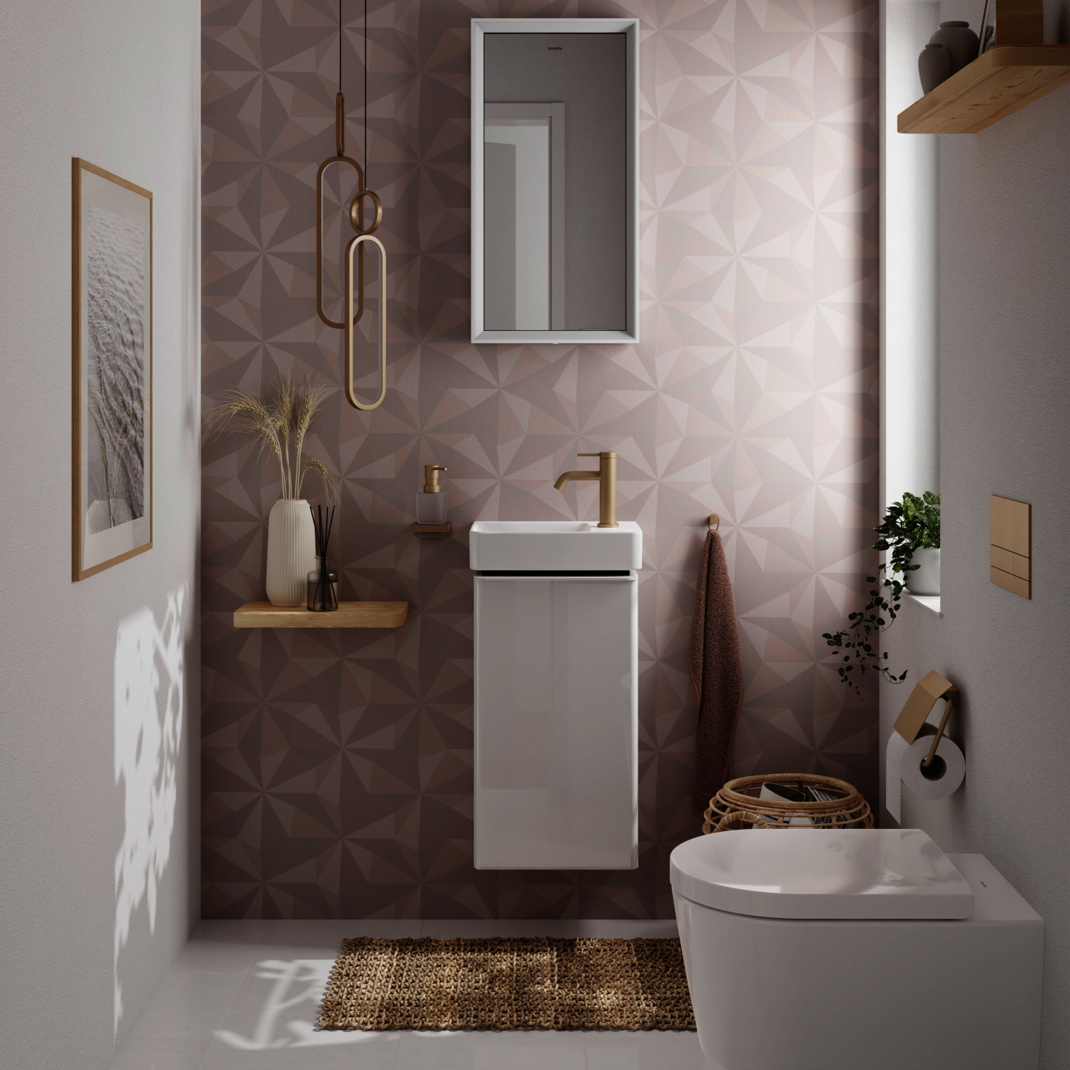 Hansgrohe WTM 80 Tecturis S CoolStart ohne Ablaufgarnitur BBR