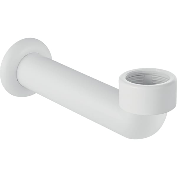 Geberit Anschlussbogen 90Gr mit Wandrosette